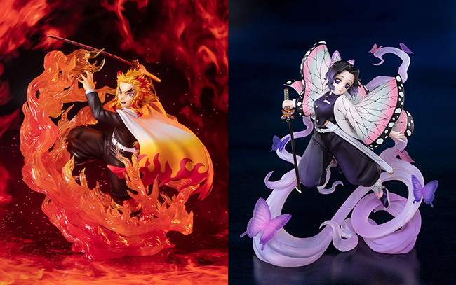 TVアニメ『鬼滅の刃』から「煉獄杏寿郎」「胡蝶しのぶ」がフィギュ