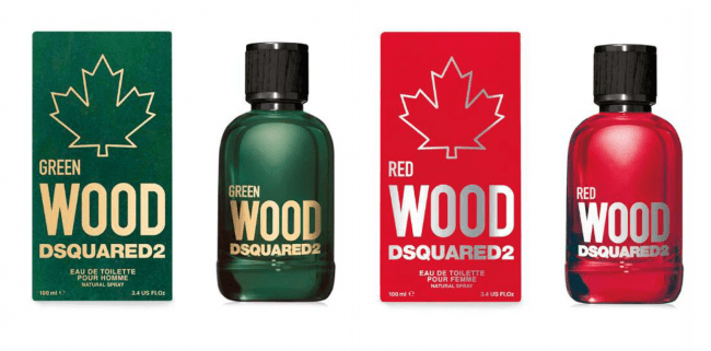 ディースクエアード」より「ウッド グリーン オーデトワレ 」「ウッド