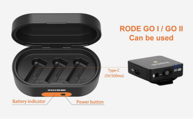 Rode Wireless GO/GO Ⅱマイク用充電ボックスが新登場！3台同時に充電