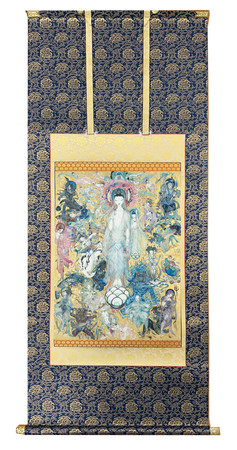 ファン必見!! 世界的イラストレーター・天野喜孝氏作『法華経画』より