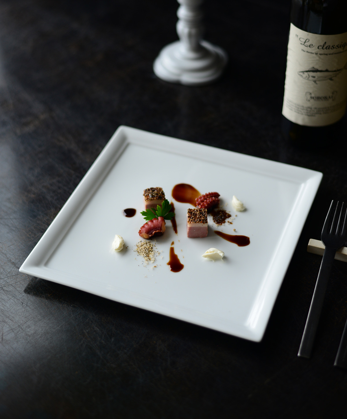 マルミツ 陶器 sobokai パイル 9 スクエア プレート 18枚セット 皿