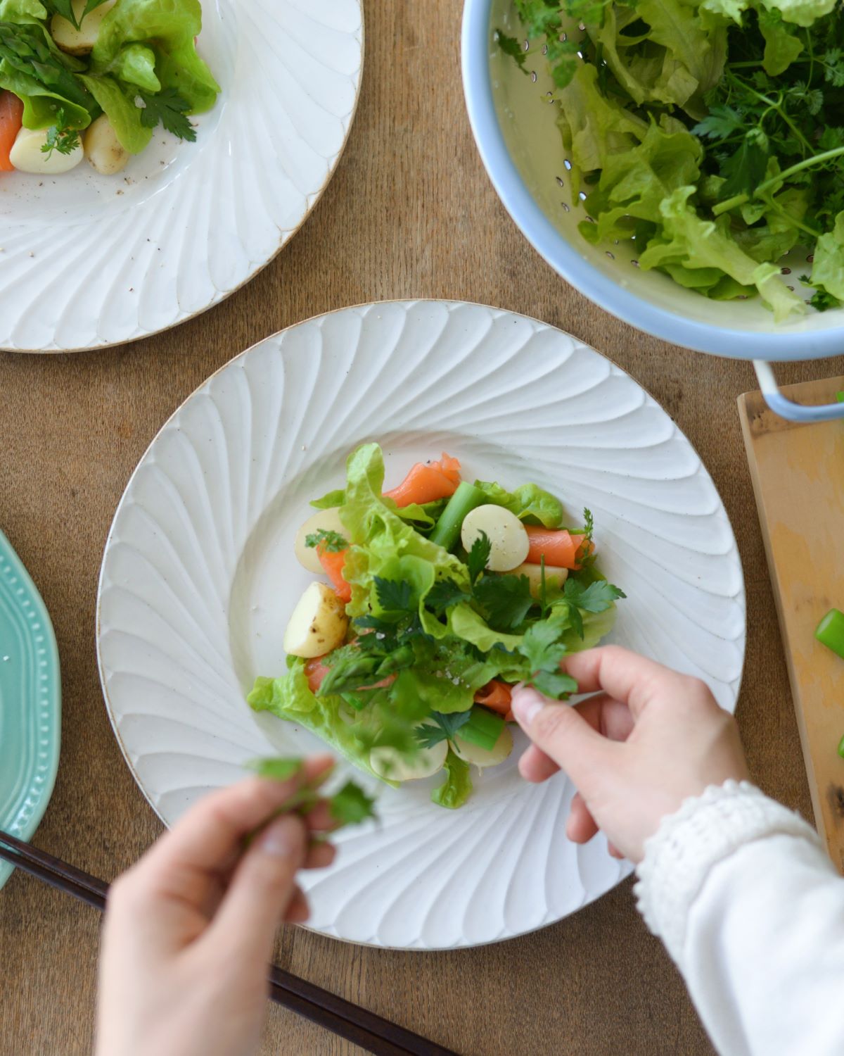 皿・プレート :: 17cm-23.5cm :: コルネ 8”プレート - マルミツウェブ