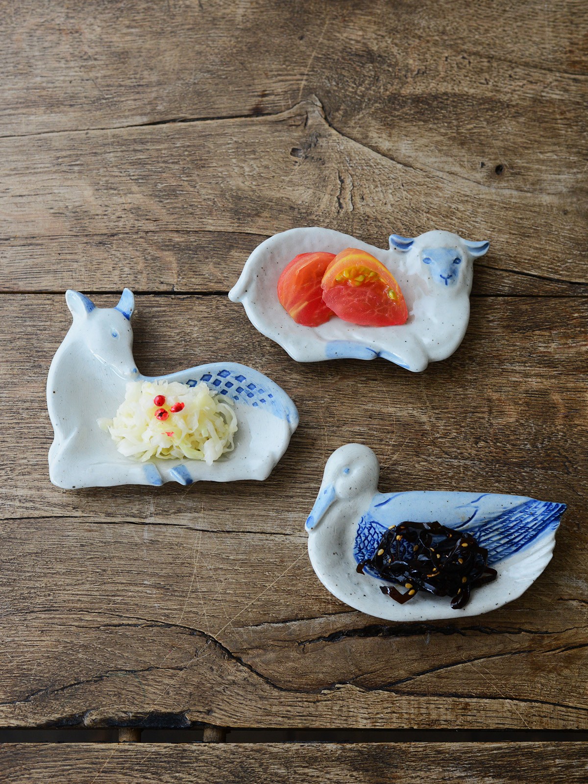 スタジオ エム :: コティ :: コティ 小皿 カモ - マルミツウェブストア