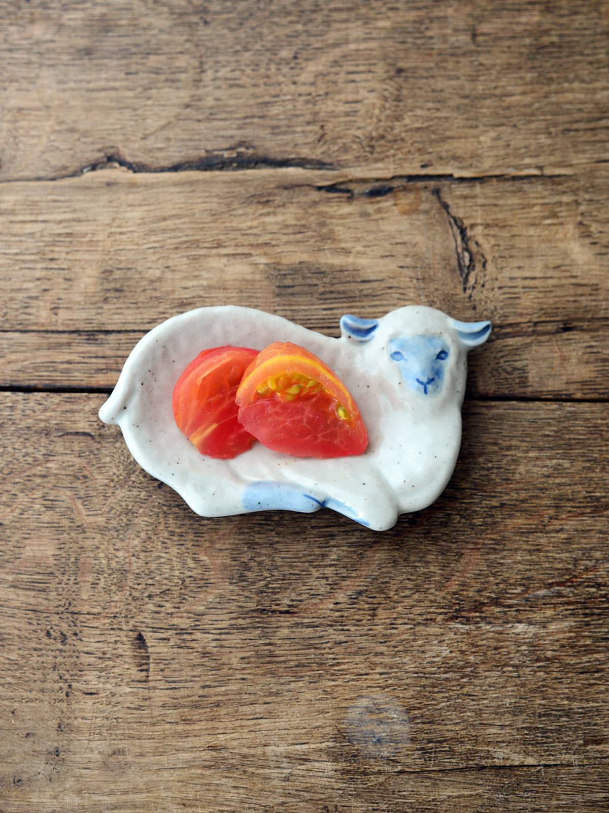 スタジオ エム :: コティ :: コティ 小皿 ヒツジ - マルミツウェブ