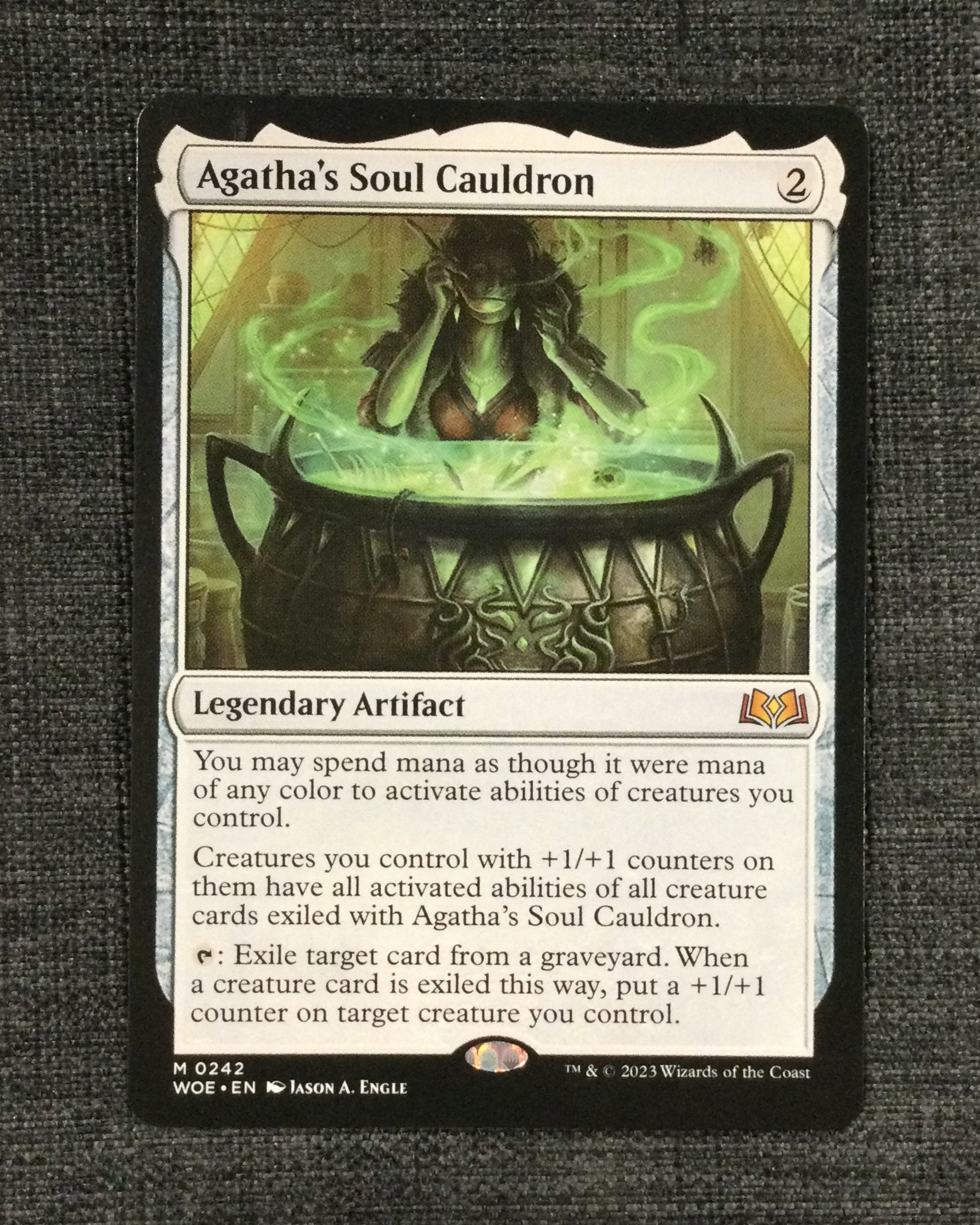 Agatha's Soul Cauldron - MTG Proxy Wilds of Eldraine - Proxy King %