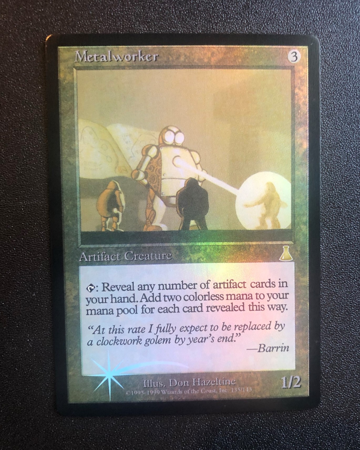 MTG 金属細工師【Foil】 再録禁止 MTG foil 金属細工師 日本語 状態