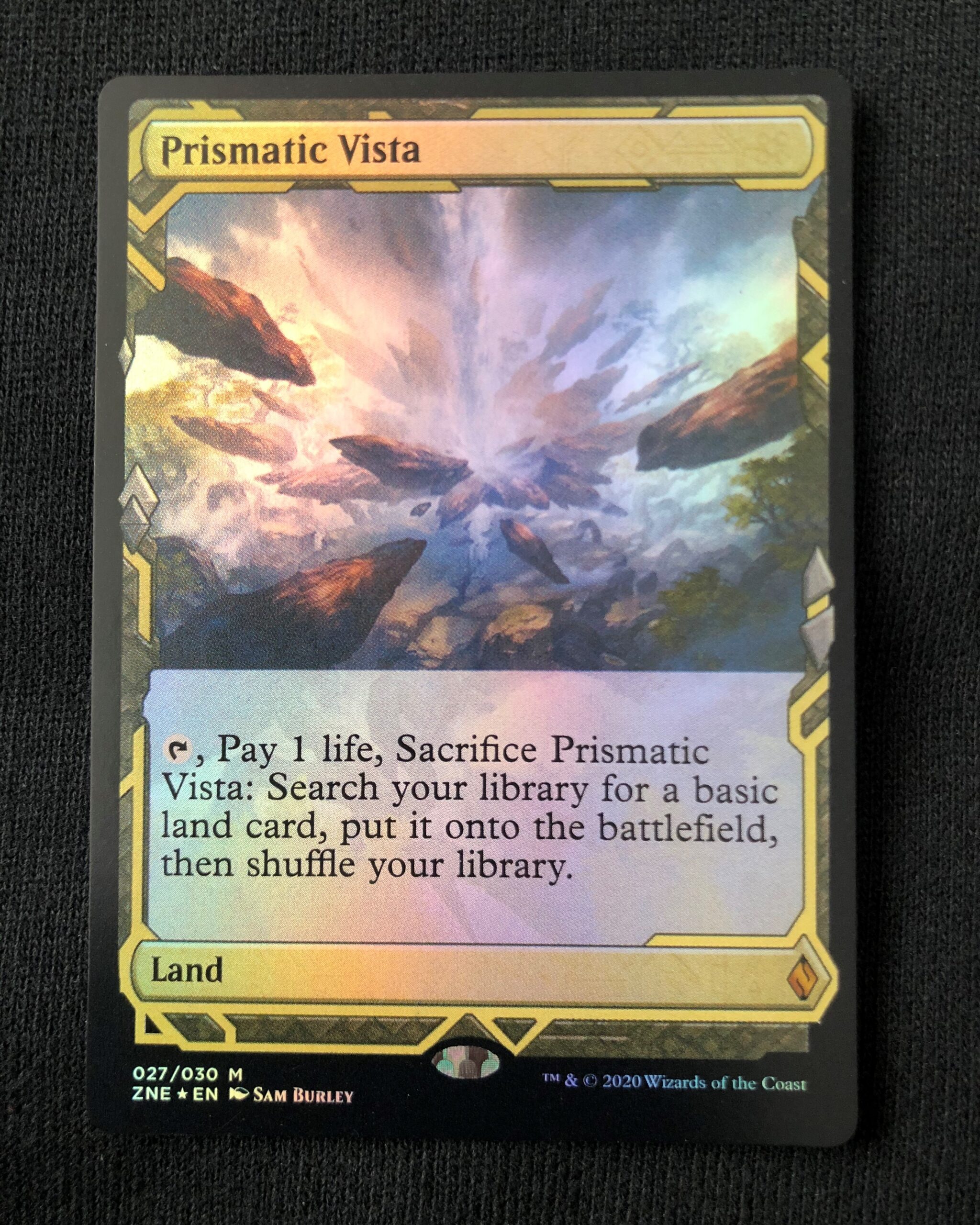 Prismatic Vista (FOIL) - MTG Proxy Zendikar Rising Expedition