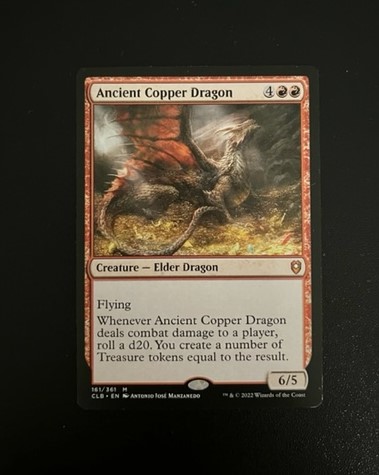 Ancient Copper Dragon - MTG Proxy Commander Legends CLB - Proxy King