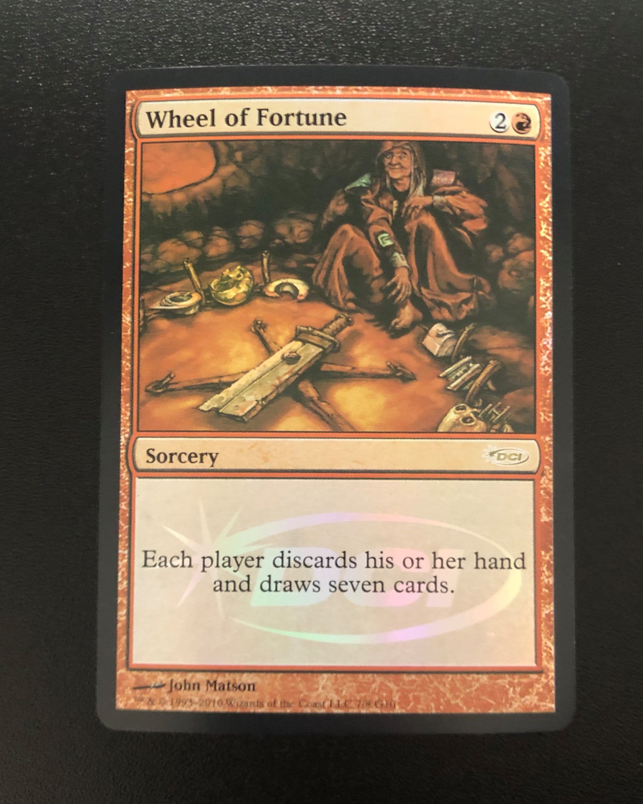 Wheel of Fortune (FOIL) - MTG Proxy Judge Gift - Proxy King