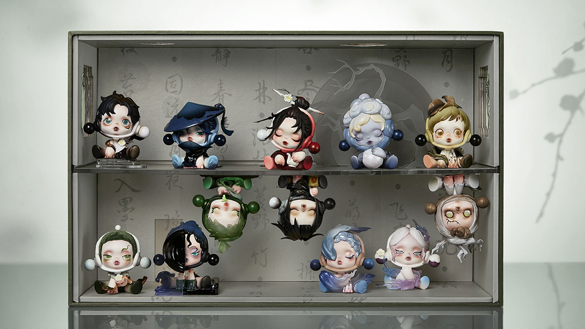 SKULLPANDA The Ink Plum Blossom Series Figures - POP MART (United