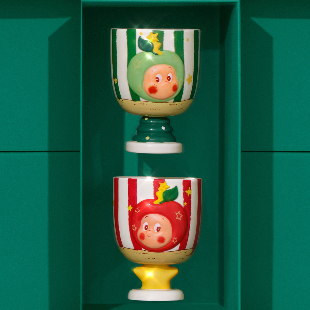 Apple of My Eye Series-Twinkle Twinkle Double-cup Gift Box - POP