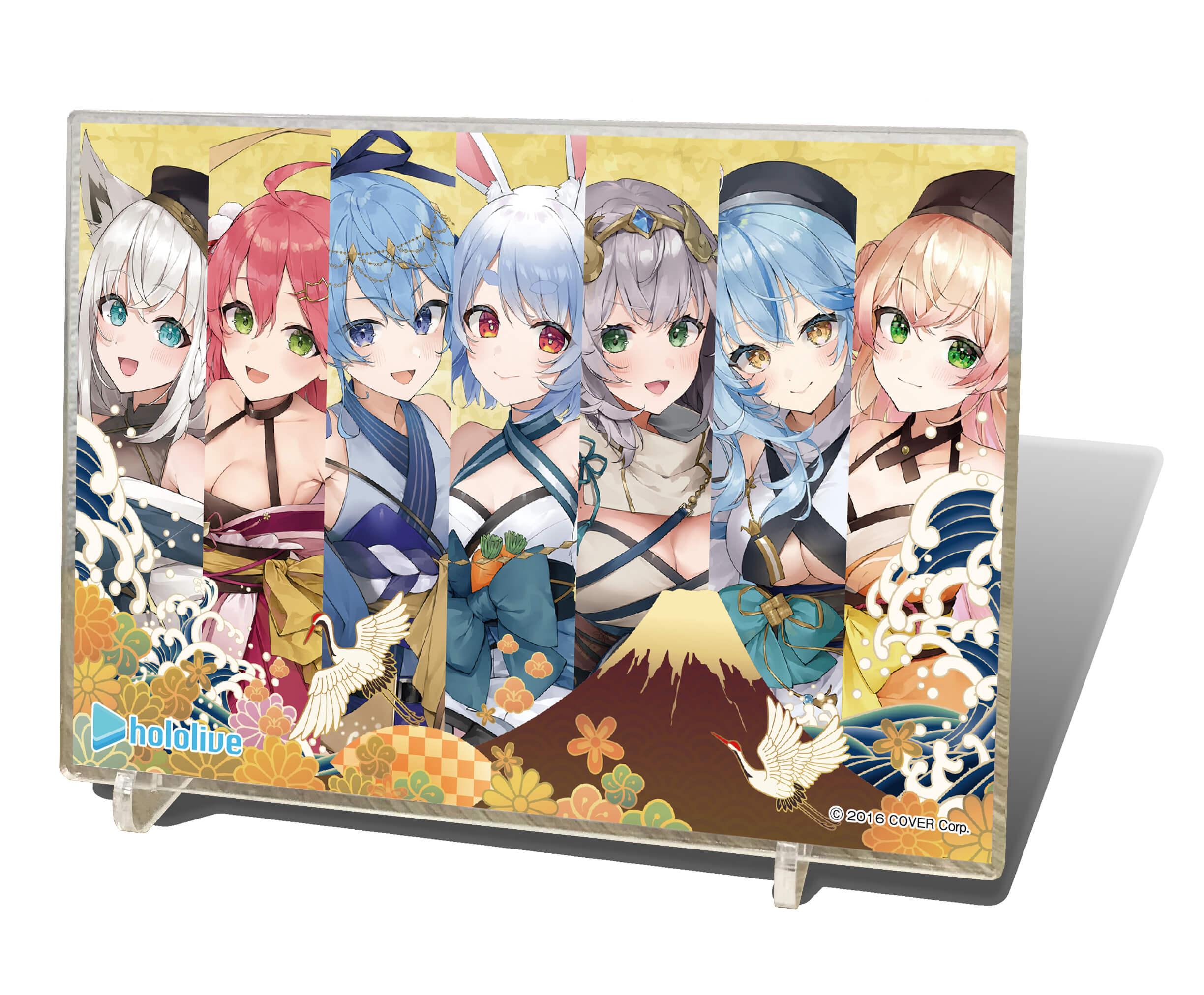 ホロライブグッズの受注販売が開始！アクスタやクリアファイルなど