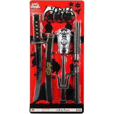 Zeon Oyuncak Ninja Seti 8 Parça Fiyatı - Taksit Seçenekleri