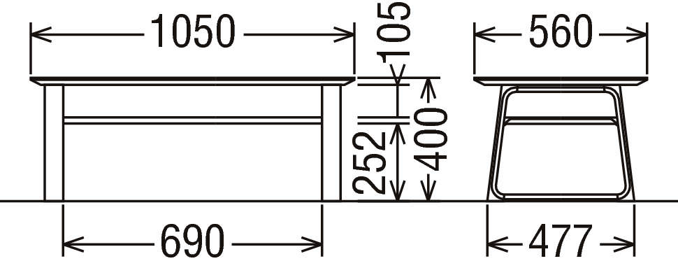 テーブル TA3730ZW | リビングテーブル | 家具を探す | カリモク家具