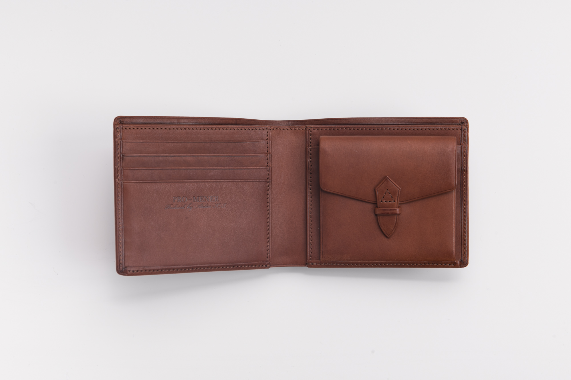 TOSCANO LISCIO - Half wallet TOSCANO LISCIO PRO-MENER