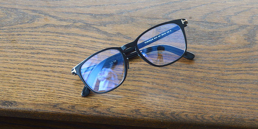 TF5918-D-B ECO スタンダードなウェリントン / トムフォードメガネ正規