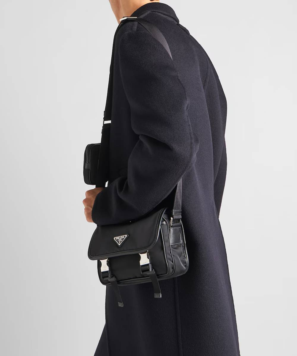 PRADA/プラダ_Men通販 | Re-Nylon xサフィアーノレザー ショルダー