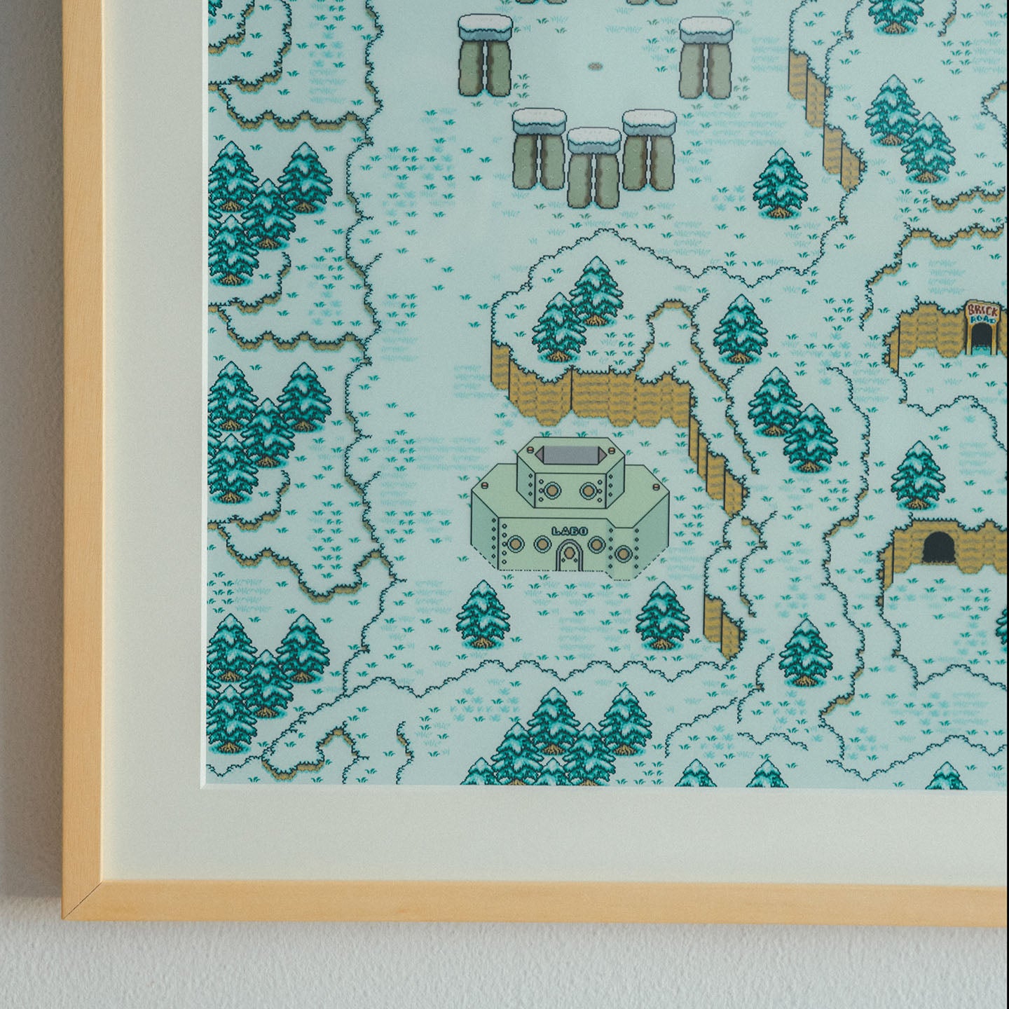 どんな有名な絵画より、部屋に飾りたいのはあの場所だ。レプリカ