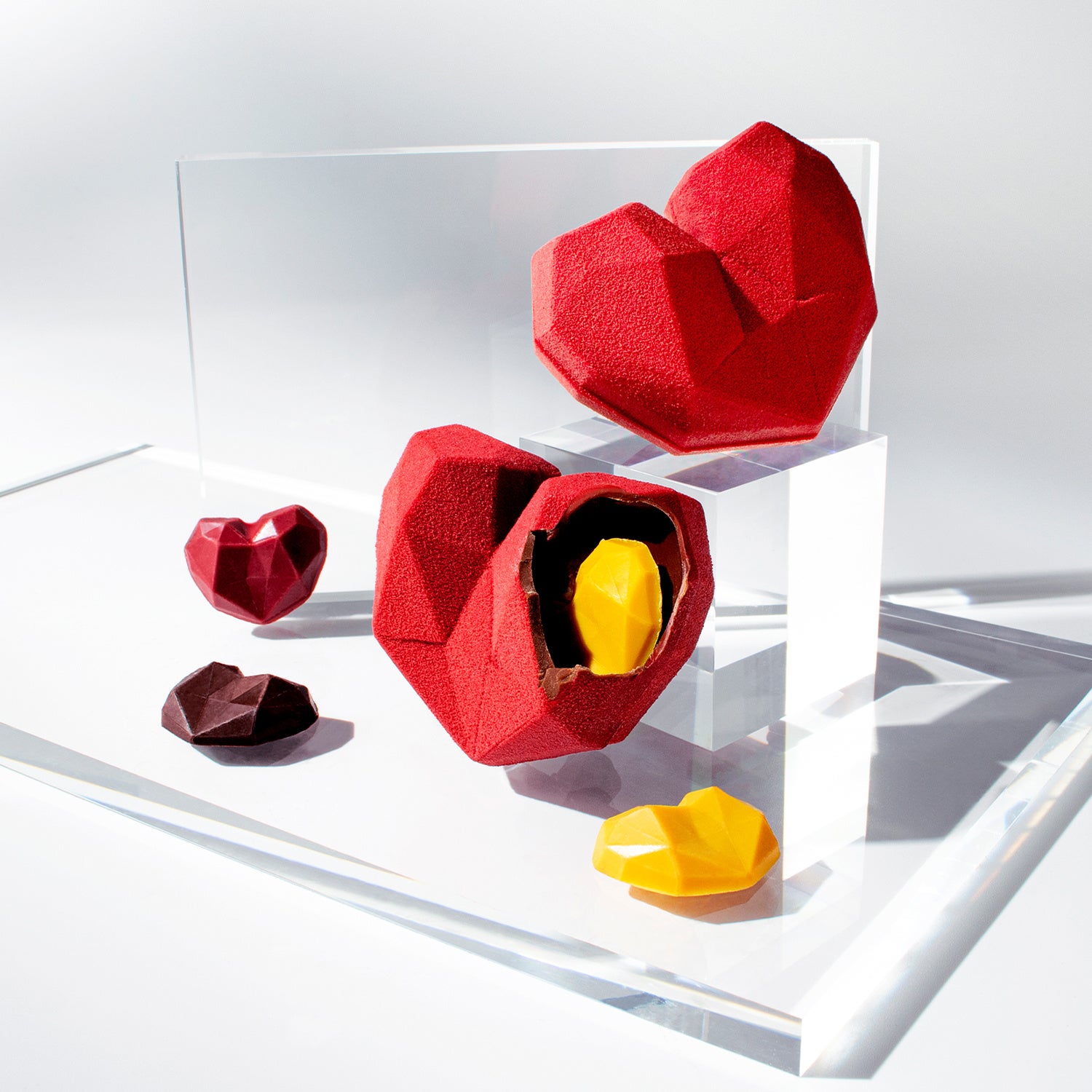 チョコパレット ハートハート大 タブレット カボス サンタ ロツシェ