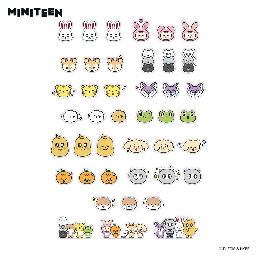 大丸東京・大丸梅田でSEVENTEENキャラクター「MINITEEN（ミニティーン