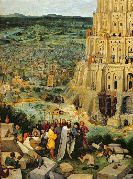 ピーテル・ブリューゲル 1世 「バベルの塔」（部分） [33708158]の