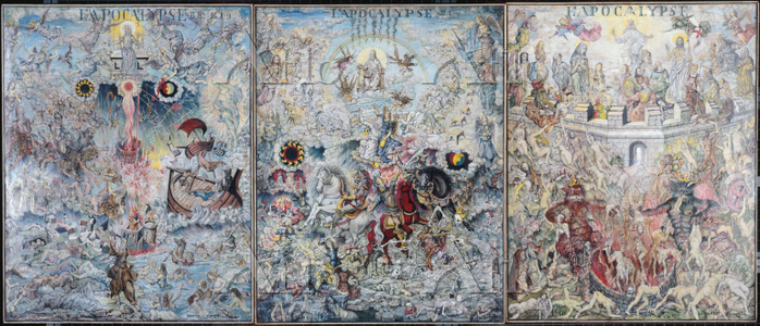 藤田嗣治 「黙示録」 [65611401]のアート作品 - アフロ