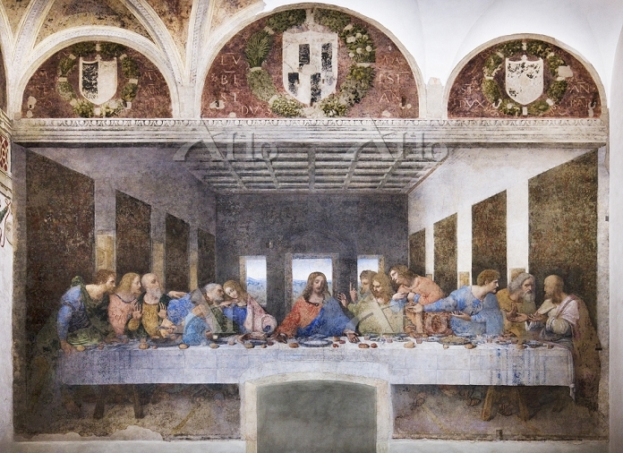 レオナルド・ダ・ヴィンチ 「最後の晩餐」 世界遺産 [12939094]の