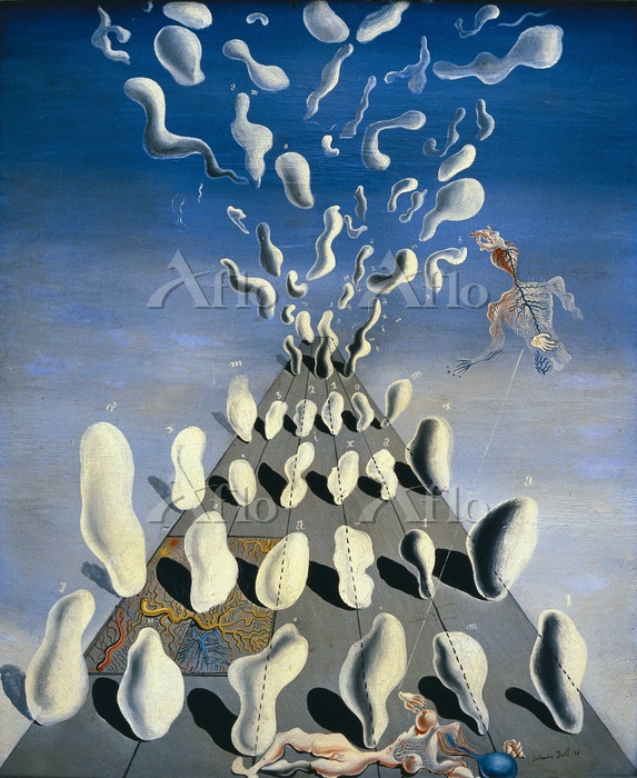 サルバドール・ダリ 「シュルレアリスム的コンポジション―発生