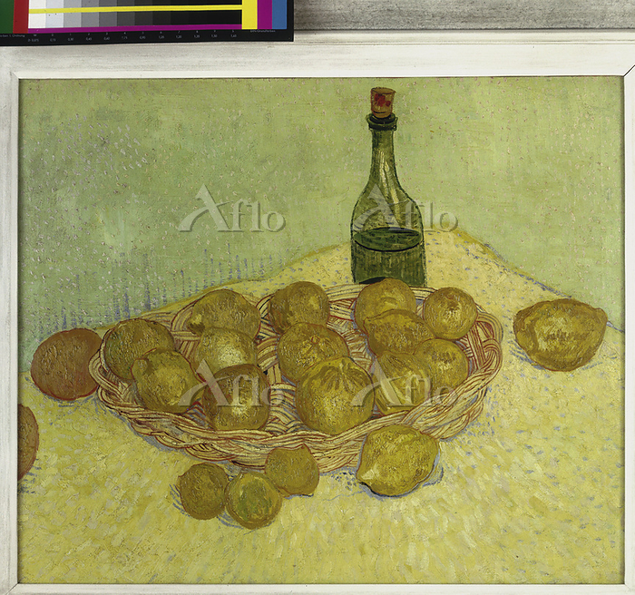 ゴッホ「レモンの籠と瓶」 [952101]のアート作品 - アフロ