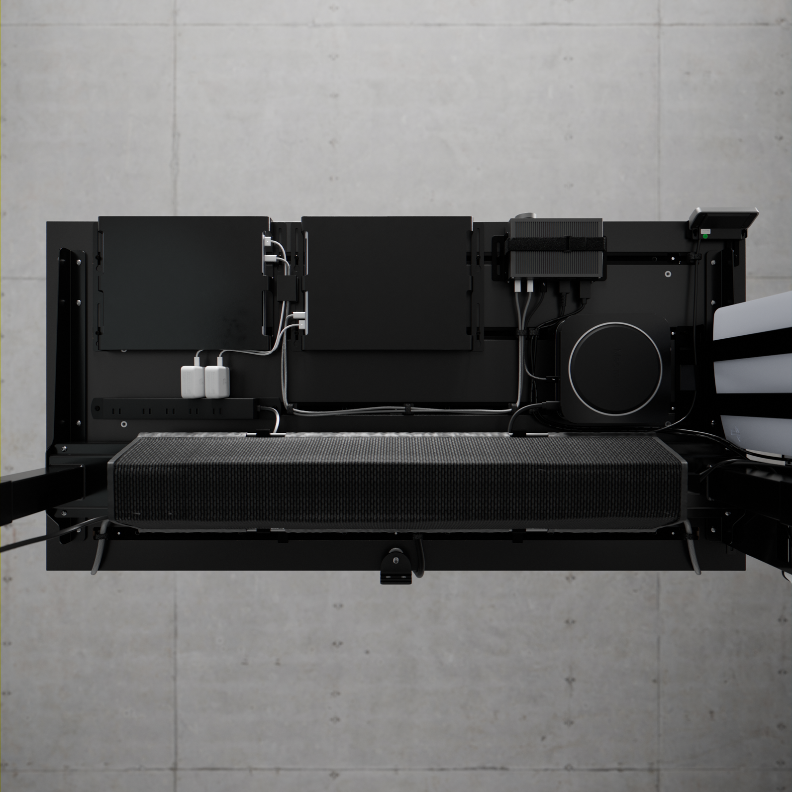 電動昇降デスク用天板 BOARD - METRO DARK for FlexiSpot E7 Pro