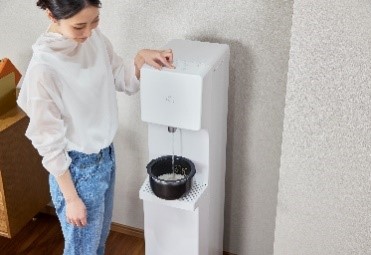 PFAS」除去対応※1の新浄水型ウォーターサーバー！業界最安級※2の月額