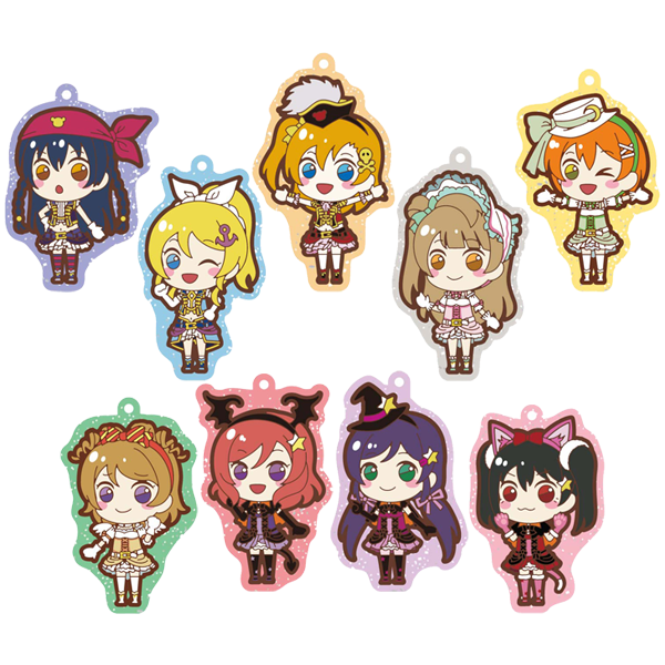 ラブライブ！ ラバーストラップBOXセット Dancing stars on me! ver