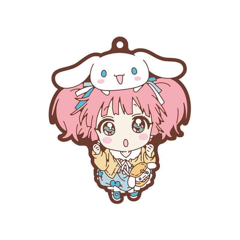 ゆるゆり×サンリオキャラクターズ ラバーストラップ ミニキャラver