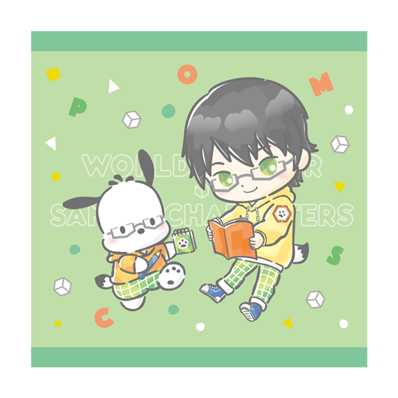 ワールドトリガー×サンリオキャラクターズ vol.1 ハンドタオル 三雲 修