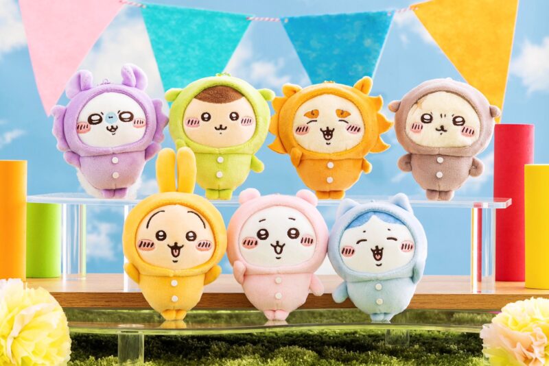 ちいかわ】パジャマパーティーなハチワレ、うさぎ、モモンガなどの