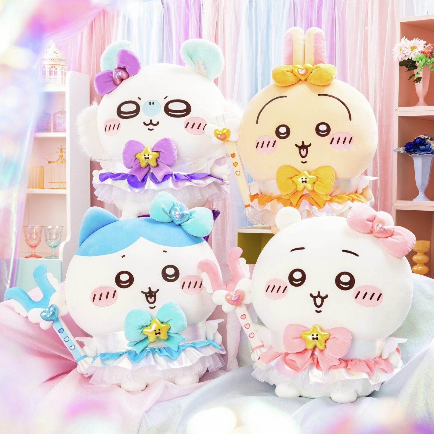 まじかるちいかわ】約50㎝『超BIG！おすわりぬいぐるみ