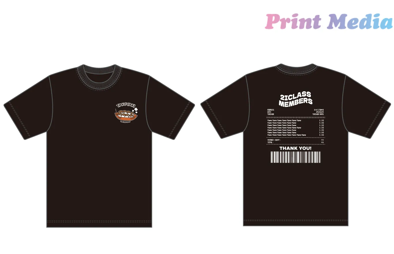 東京都C高等学校クラスTシャツ文化祭向け ｜ クラスTシャツ