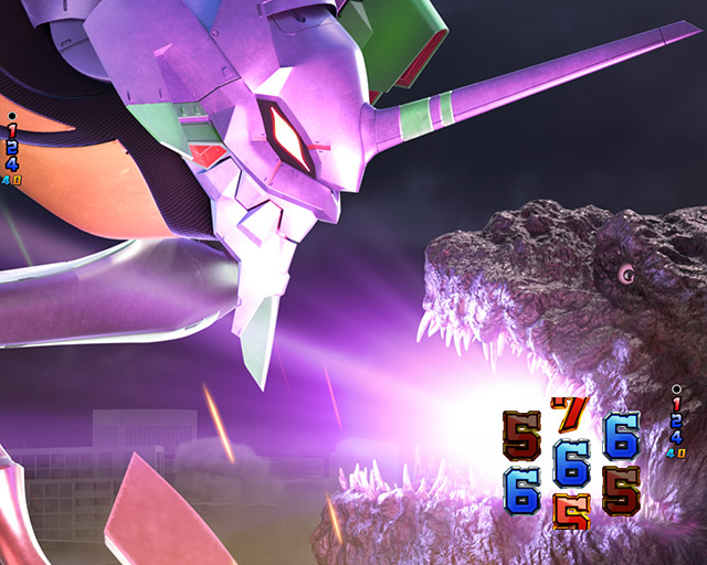 ビスティからパチンコ新機種「ゴジラ対エヴァンゲリオン セカンド