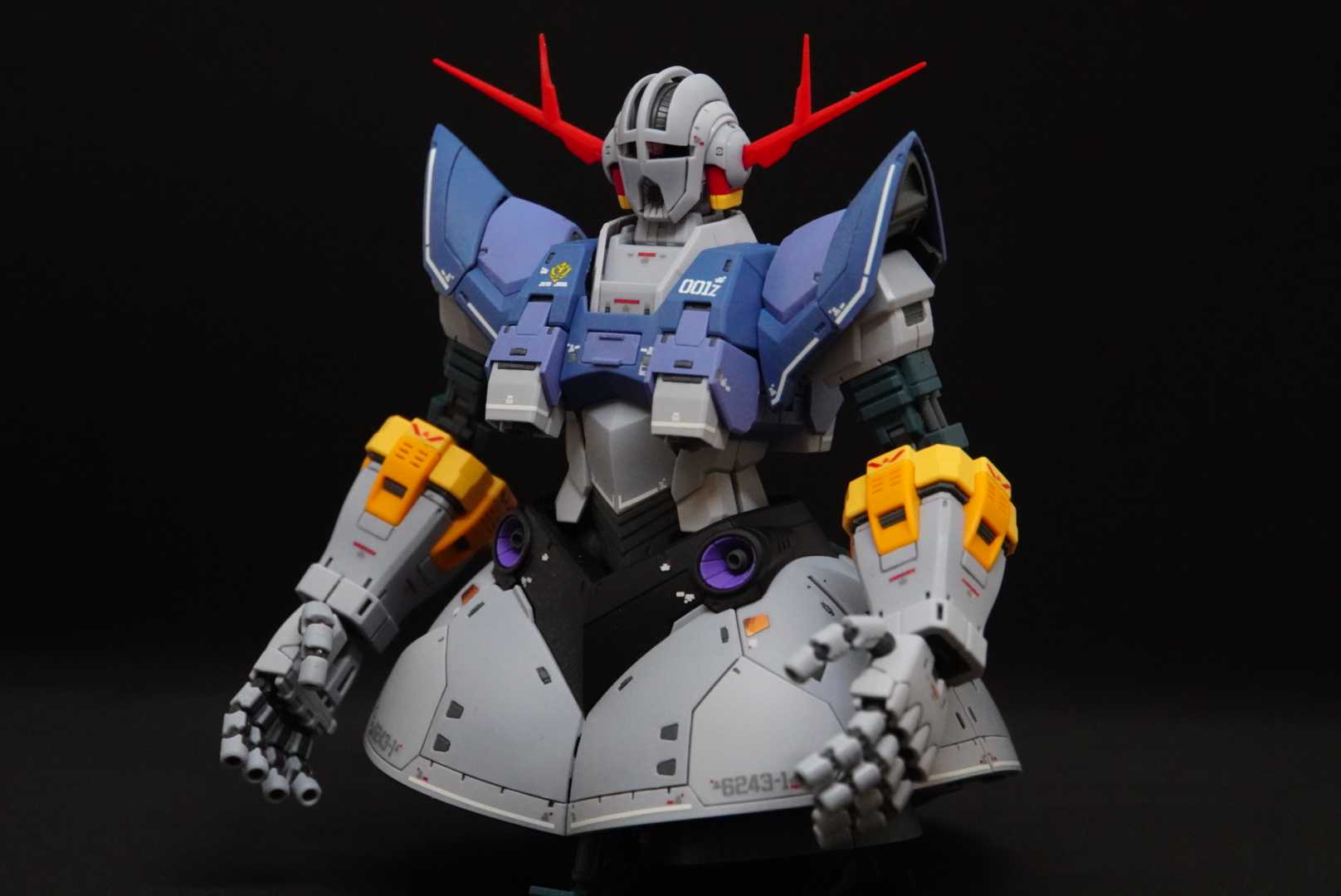 RG ジオングを完成させました。 - ガンプラ、プラモデル、へたのよこず記