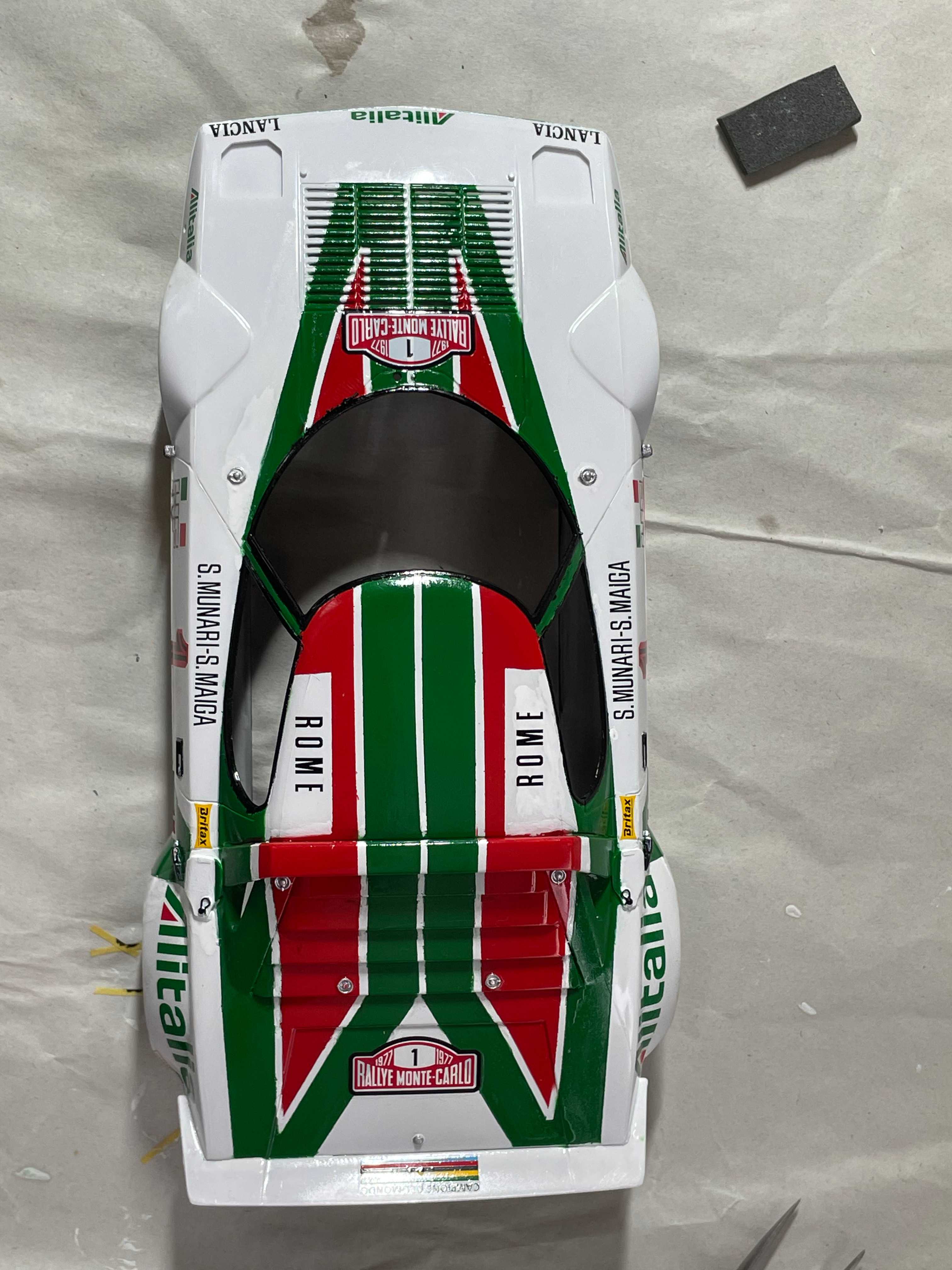 ハセガワ ランチア ストラトス HF '1977 モンテカルロ ラリー ウィナー