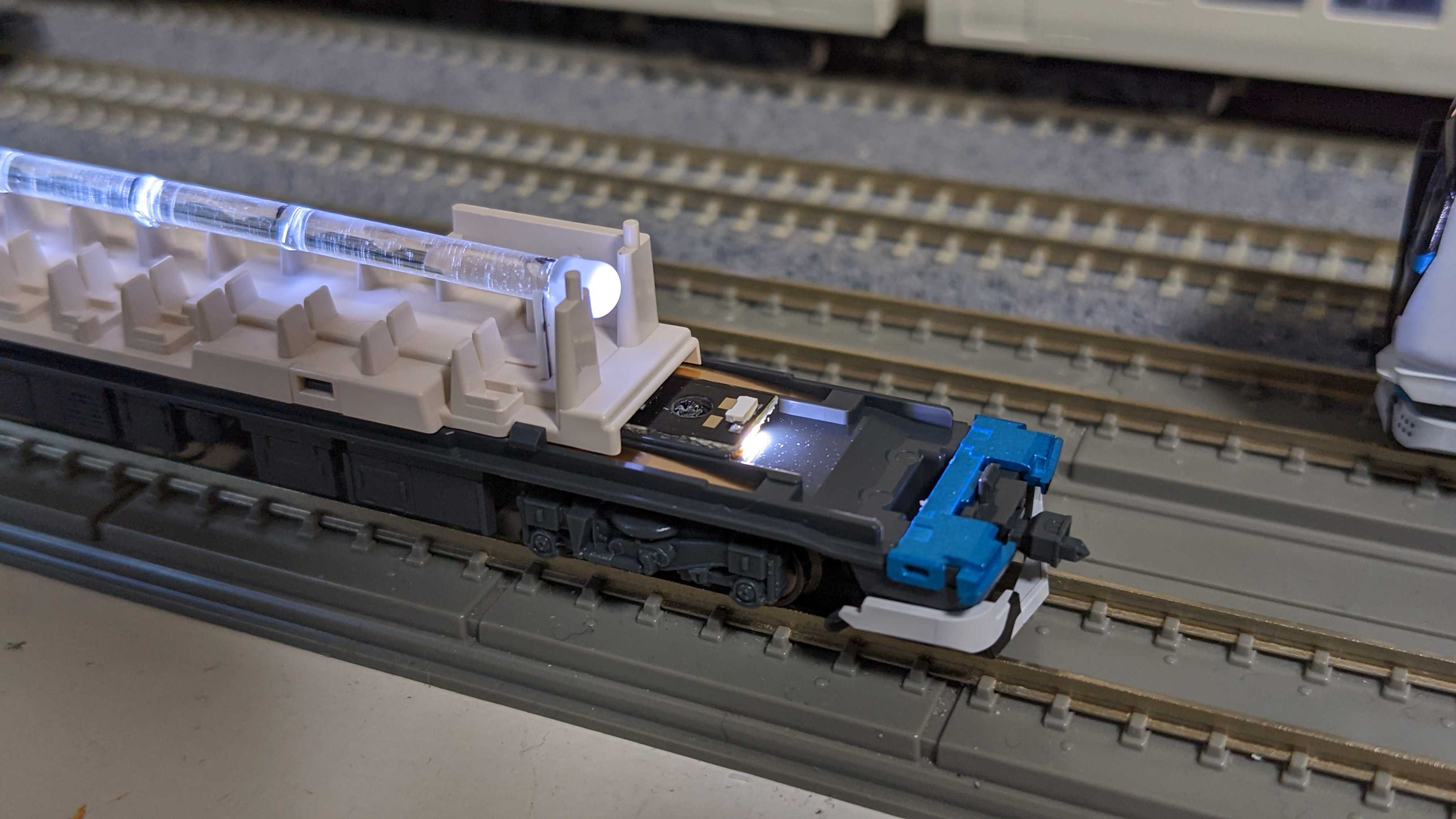 🔵💡kato 10-1614 E257系2500番台[踊り子] 5両 室内灯工事 - 竹ノ塚