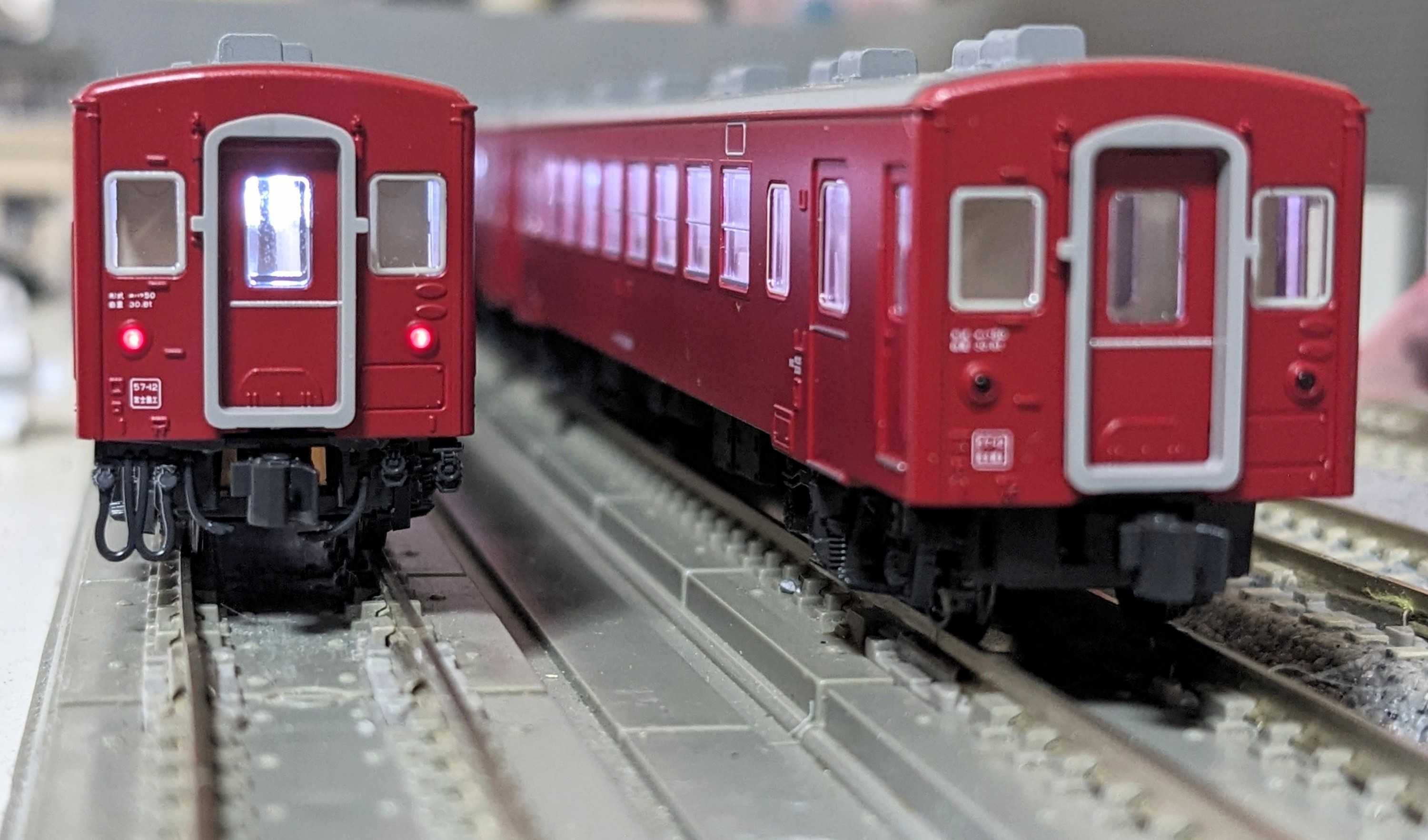 🔴入線 Kato 10-1276 50系客車 5両と5142 ｵﾊ50 - 竹ノ塚総合車両