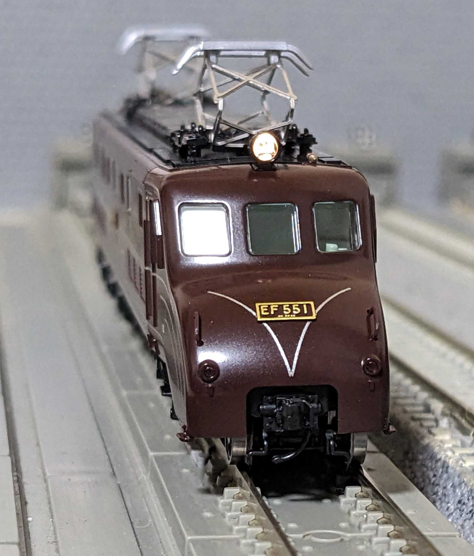 🔴入線 kato 3095 EF55 高崎運転所 - 竹ノ塚総合車両センターのブログ