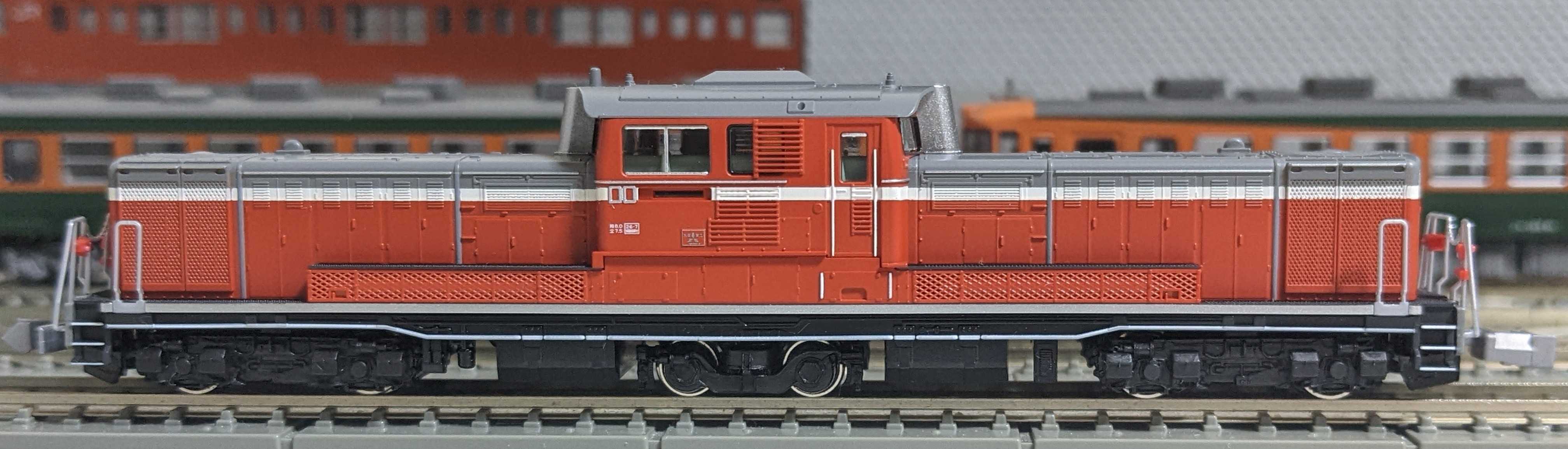 🔴入線 kato 7008-G DD51 800番台 高崎車両センター - 竹ノ塚総合車両