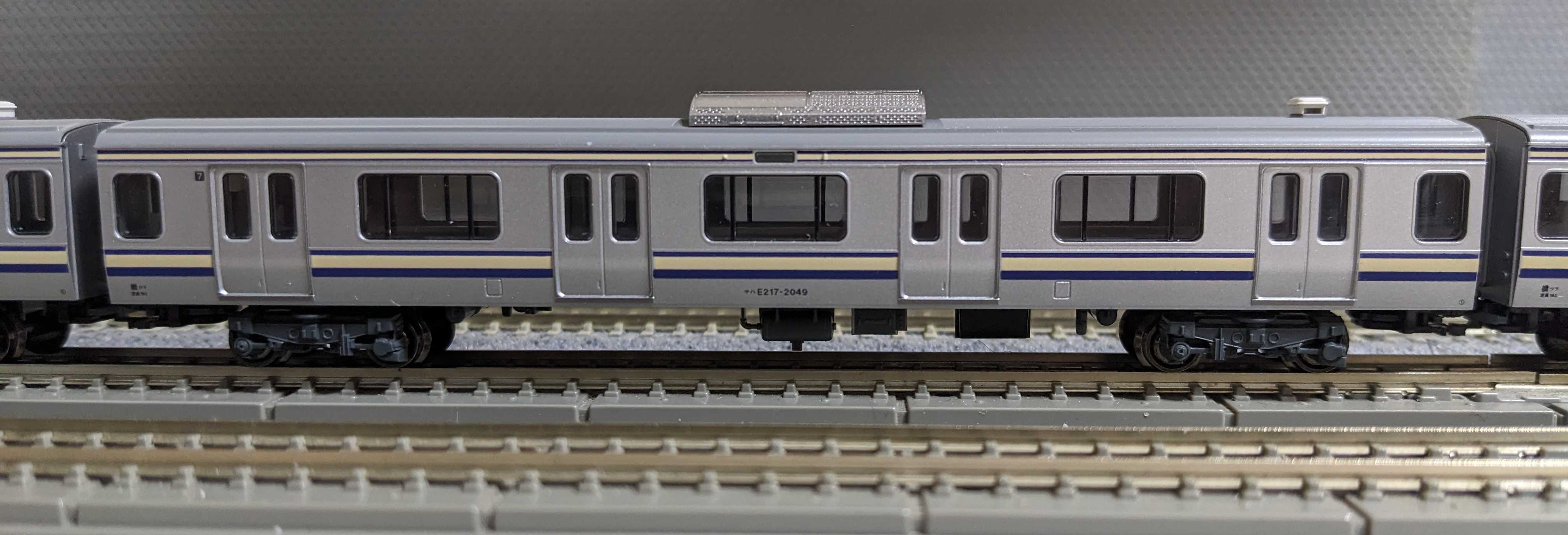 🟣所属車両 KATO 10-495/496 E217系 横須賀線•総武線 8両/3両 - 竹ノ塚