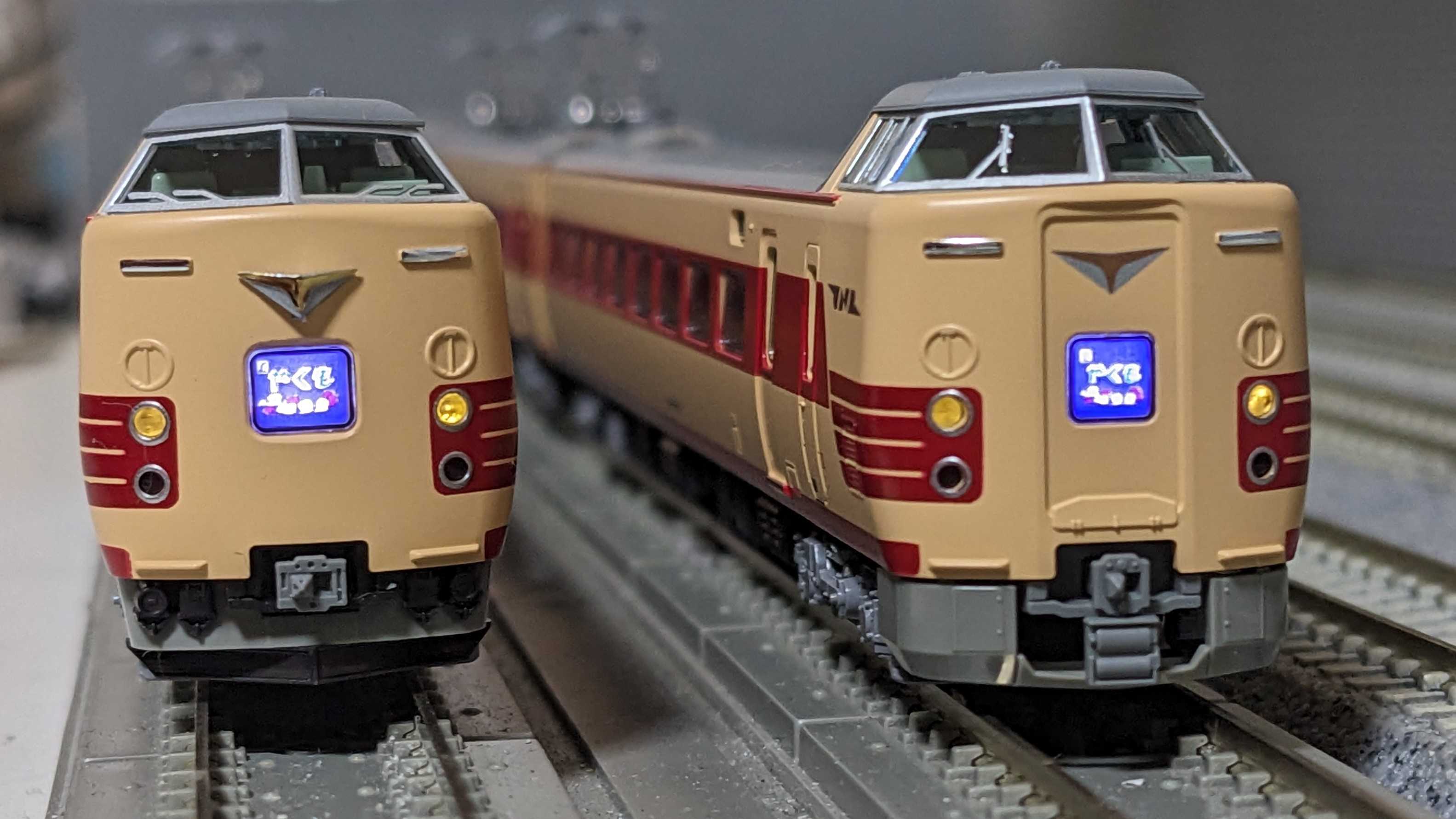 KATO 381系 リバイバルやくも　室内灯付き KATO 381系リバイバルやくも セットアップは。 | 南武蔵野線