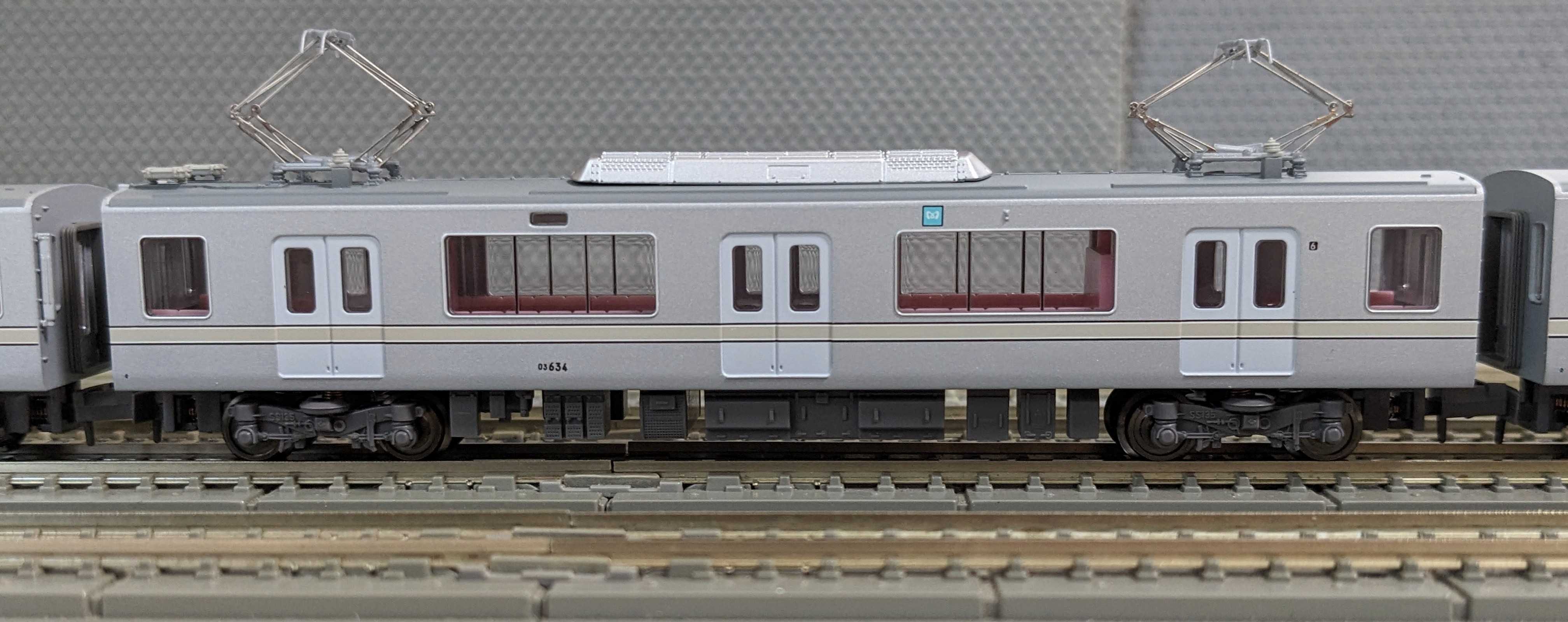 🔴入線 MICRO ACE A-5072 東京メトロ 日比谷線03系 8両ｾｯﾄ - 竹ノ塚