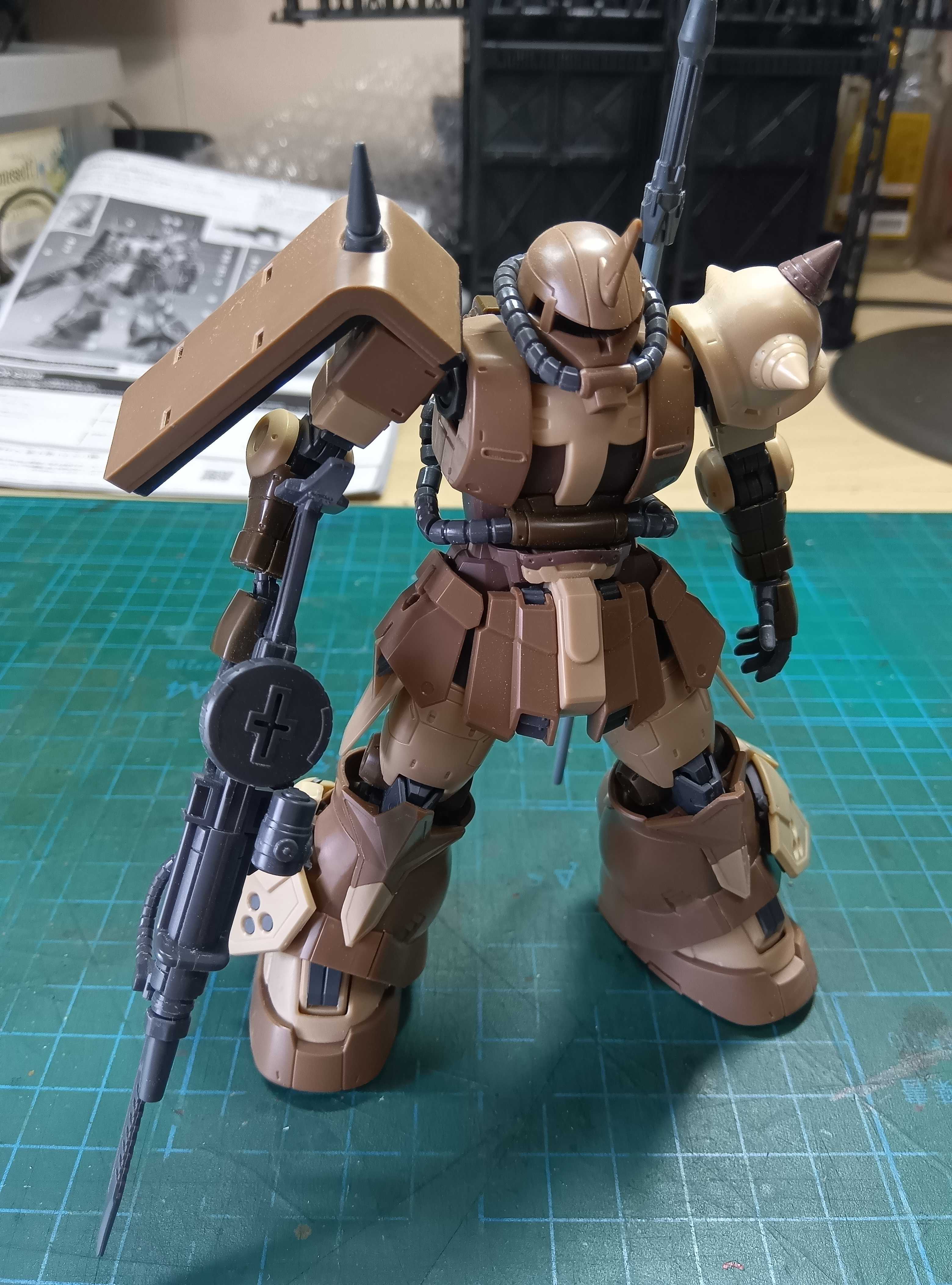 ククルス・ドアンの島シリーズ HG サザンクロス隊 エグバ機の製作