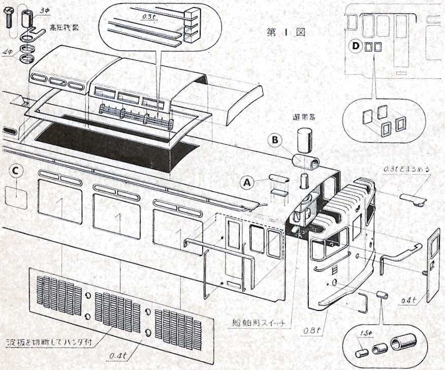 半世紀前のTMS 1967年4月号➀ - Nゲージレイアウト国鉄露太本線建設記