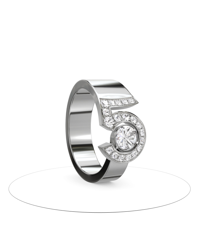 エターナル シャネル N°5 リング ホワイトゴールド | CHANEL シャネル